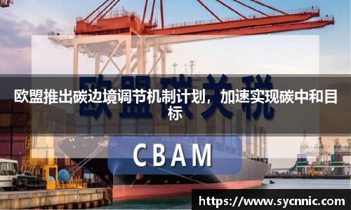 欧盟推出碳边境调节机制计划，加速实现碳中和目标